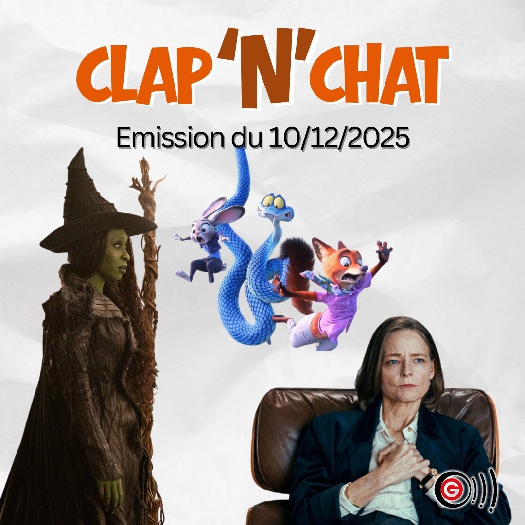 Clap'N'Chat - 10 12 2025 Clap'N'Chat - Emission Cinéma Angers Clap'N'Chat - 10 12 2025