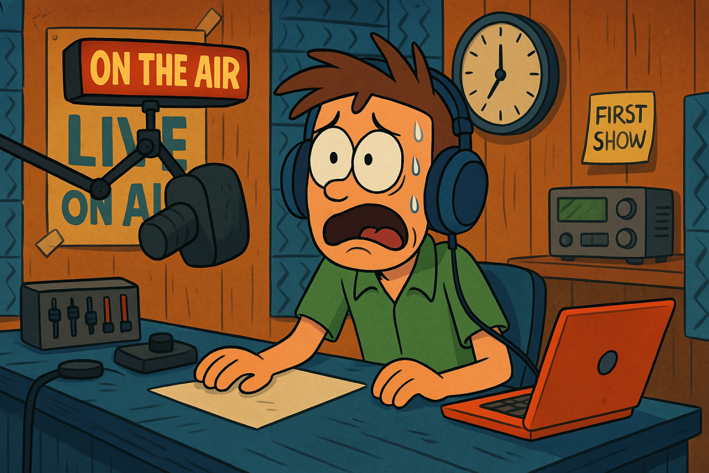 La Drôle de Vie  La Drôle de Vie - 001 - Première radio
