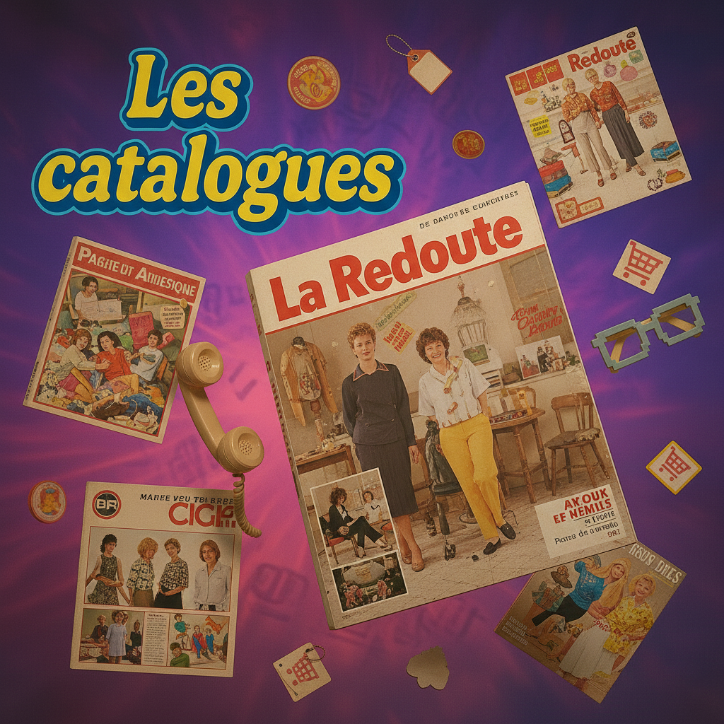 Podcast sur les années 80 et 90, la madeleine du graal MDG 21 Les catalogues