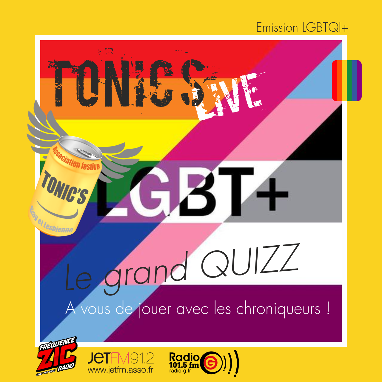 Emission gay et lesbienne Tonic&#039;s Live Tonic's Live du 09 07 2020