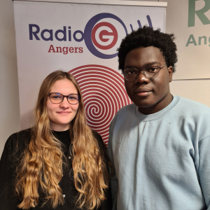le magazine des entrepreneurs de l&#039;anjou Les voies de l'éco du 28 12 2022 - avec Solyne Proust et Clavin Denkey (étudiants)