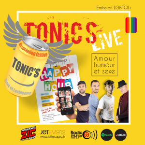 Emission gay et lesbienne Tonic&#039;s Live Tonic's Live du 15 10 2020