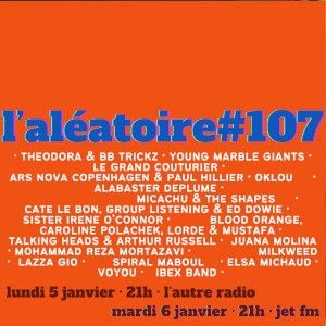 L'Aléatoire #107. L'Al&eacute;atoire 05-01-2026
