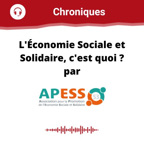 Chronique ESS du 29 09 2022 Vie Associative Chronique ESS du 29 09 2022