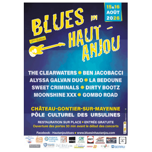 Accueil Sp&eacute;ciale Festival Blues in Haut Anjou du 16 08 2026