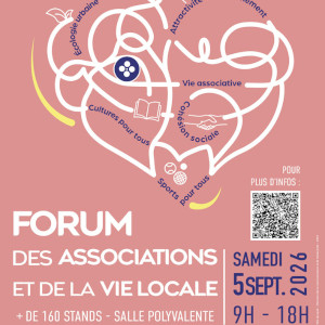 Sp&eacute;ciale forum des associations et du b&eacute;n&eacute;volat du 05 09 2026